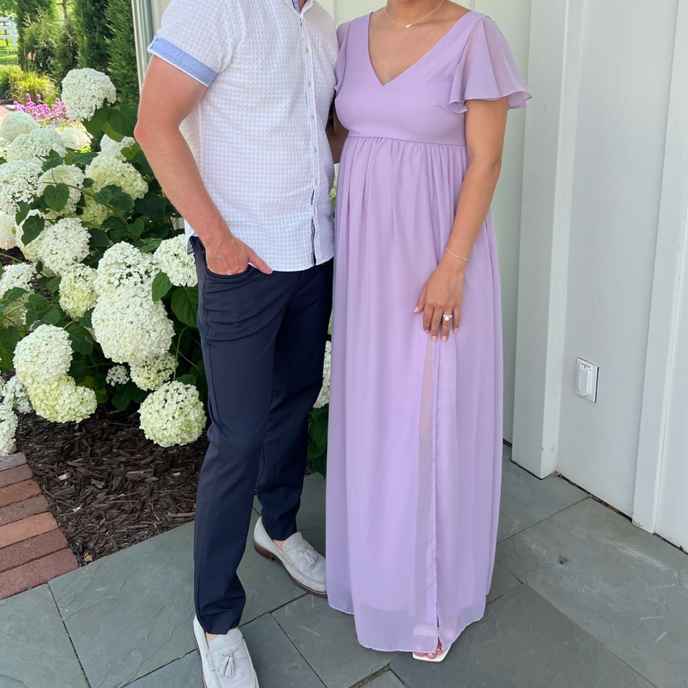Birdy Grey “Hannah” Lavender bridesmaid dress